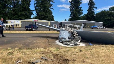 PHOTOS: Pilot hospitalized after small plane crash in Scappoose .